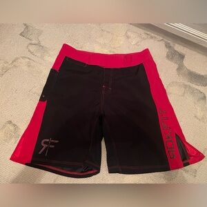RokFit Black and Red Shorts